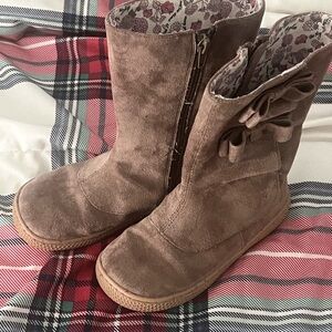 Livie & Luca Tan Suede Winter Boots
